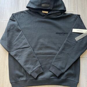 Essentials fear of god Black Hoodie